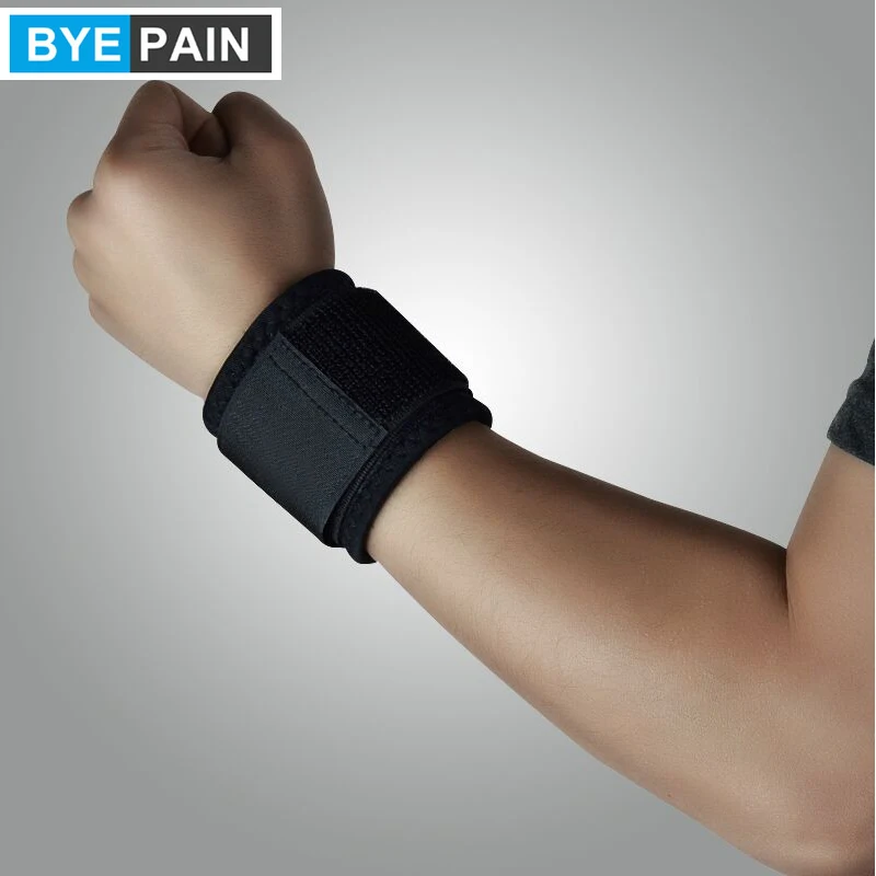 1 пара BYEPAIN фиксатор для запястья дышащий неопреновый ремешок компрессионная