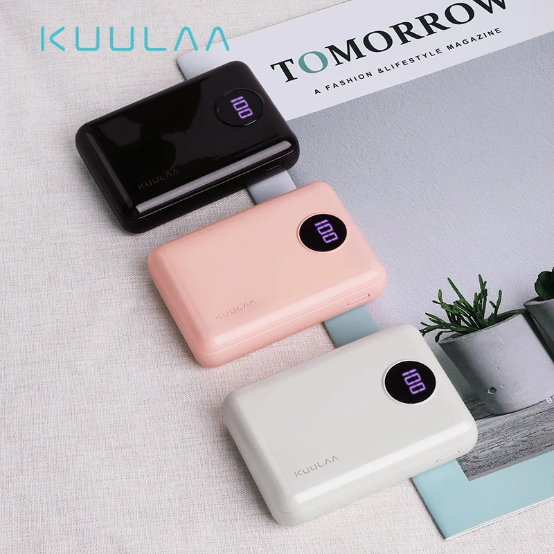 REVIEW KUULAA Power Bank 10000mAh Portable Fast Charging PowerBank ...