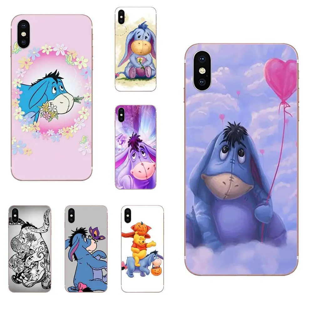 Мягкие чехлы арт Eeyore для Xiaomi Redmi Mi 4 7A 9T K20 CC9 CC9e Note 7 9 Y3 SE Pro Prime Go Play|Чехлы-накладки| |