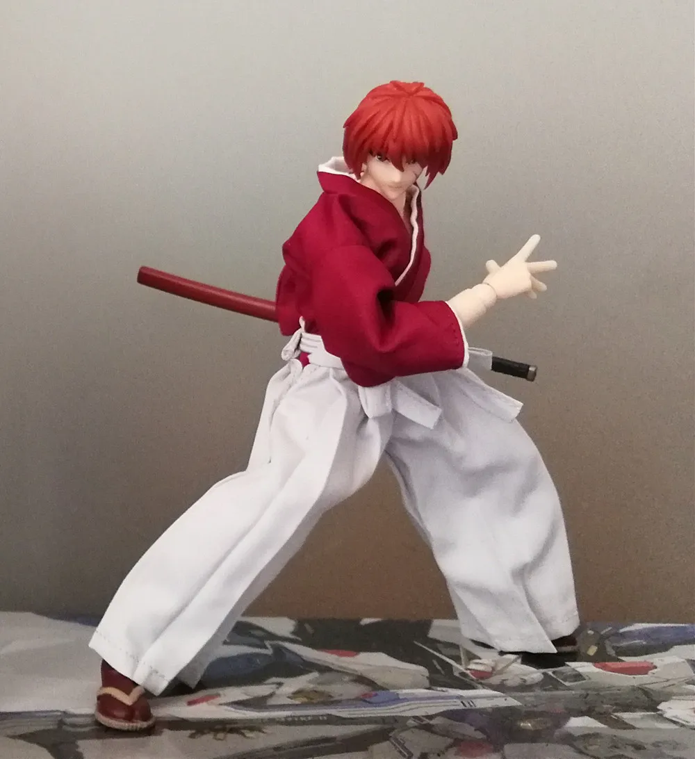 Dasin GT Модель 6 дюймов фигурка аниме rurouni kenshin HIMURA KENSHIN ND047