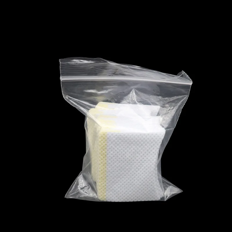 

40pcs Eyelash Cotton Clean Gasket Eyelash Glue Remover Clean Cotton Pad Lint-Free Paper Cotton Wipes Sheet Nails Art Cleaner Pad