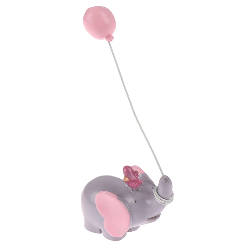 Милые воздушные шары птица слон животные вечерние топперы для торта Baby Shower мальчик девочка день рождения украшения дети с днем рождения подарки