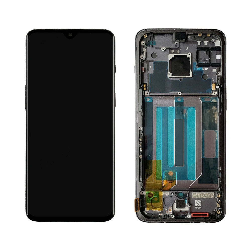 Для OnePlus 7 lcd кодирующий преобразователь сенсорного экрана в сборе для Oneplus 7 Дисплей с заменой рамы 1+ 7 GM1900 GM1901