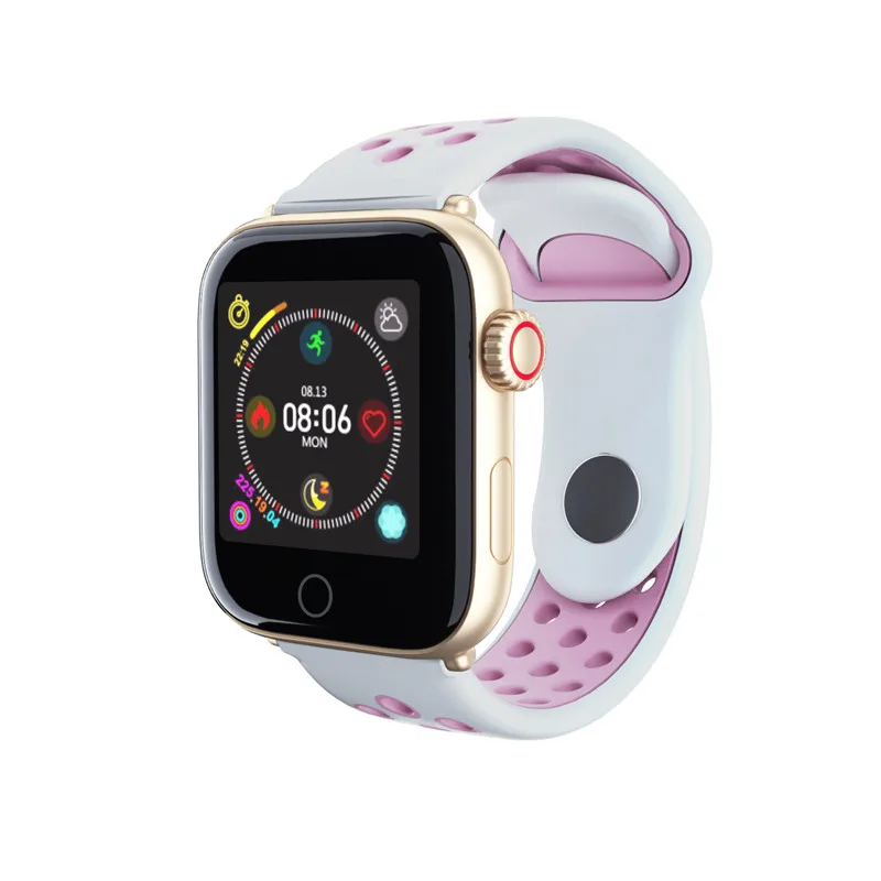 Gold white pink Z7 SmartWatch водонепроницаемые пульсометр монитор кровяного давления педометр Смарт часы наручные для Apple Android IOS телефон часы - Цвет: Gold white pink