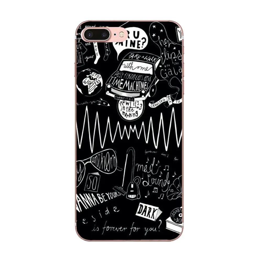 Мягкий чехол для Apple iPhone 4 4S 5 5C 5S SE 6 6S 7 8 11 Plus Pro X XS Max XR Arctic Monkeys
