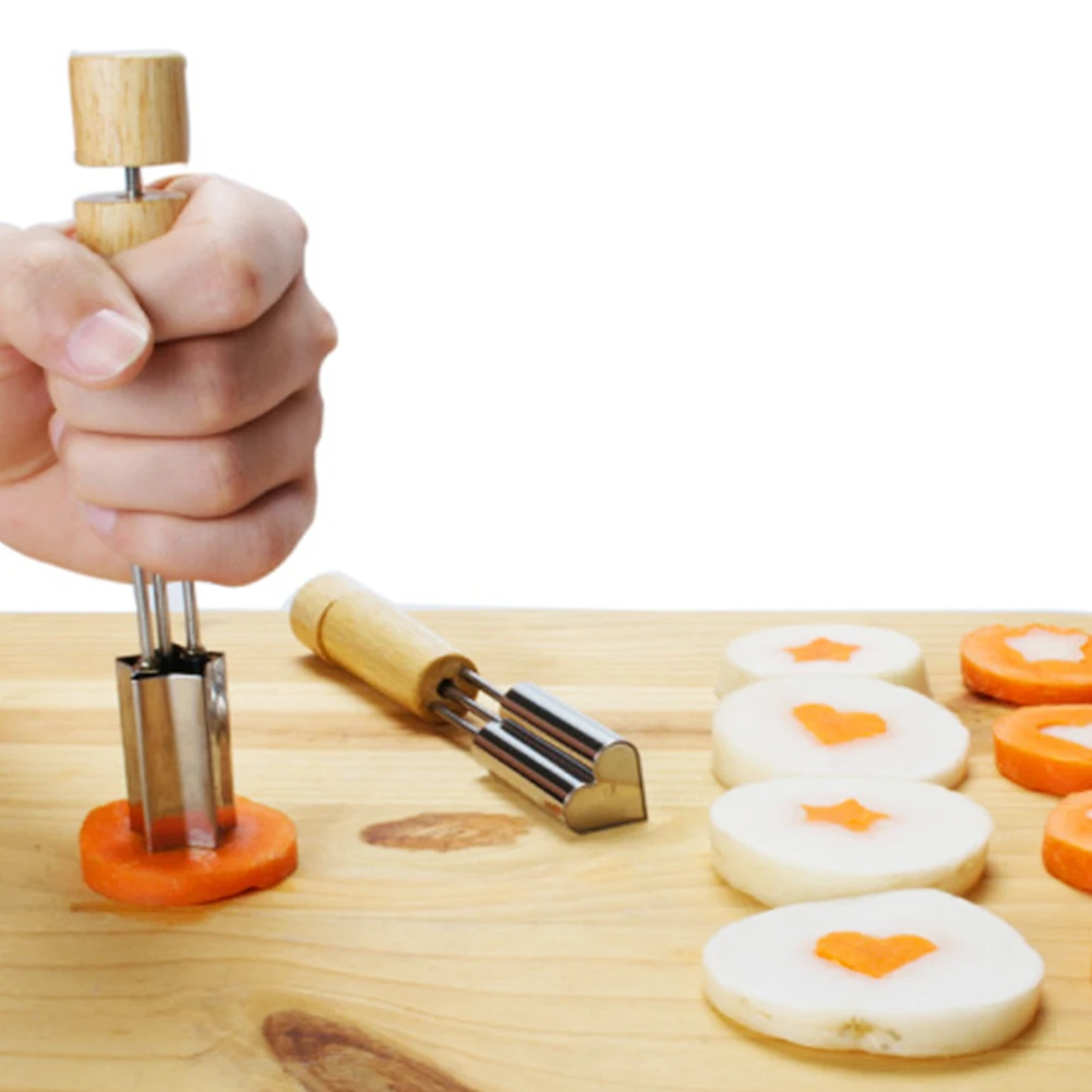 Печенье антипригарное Нержавеющая сталь DIY Сахар Ремесло Инструменты для тиснения звезда цветок сердце прочная форма для печенья с ручкой
