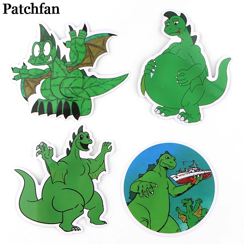 Patchfan 37 шт. динозавры забавные наклейки пакеты письмо Творческий мультфильм стиль для DIY настенный телефон Скрапбукинг альбом A2300