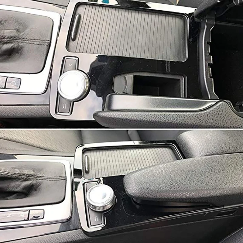 Консоль стикер на Подлокотник Накладка для автомобиля Стайлинг для Mercedes-Benz c-класс C180 C200 W204 2008- LHD C180 C200 C260 C300