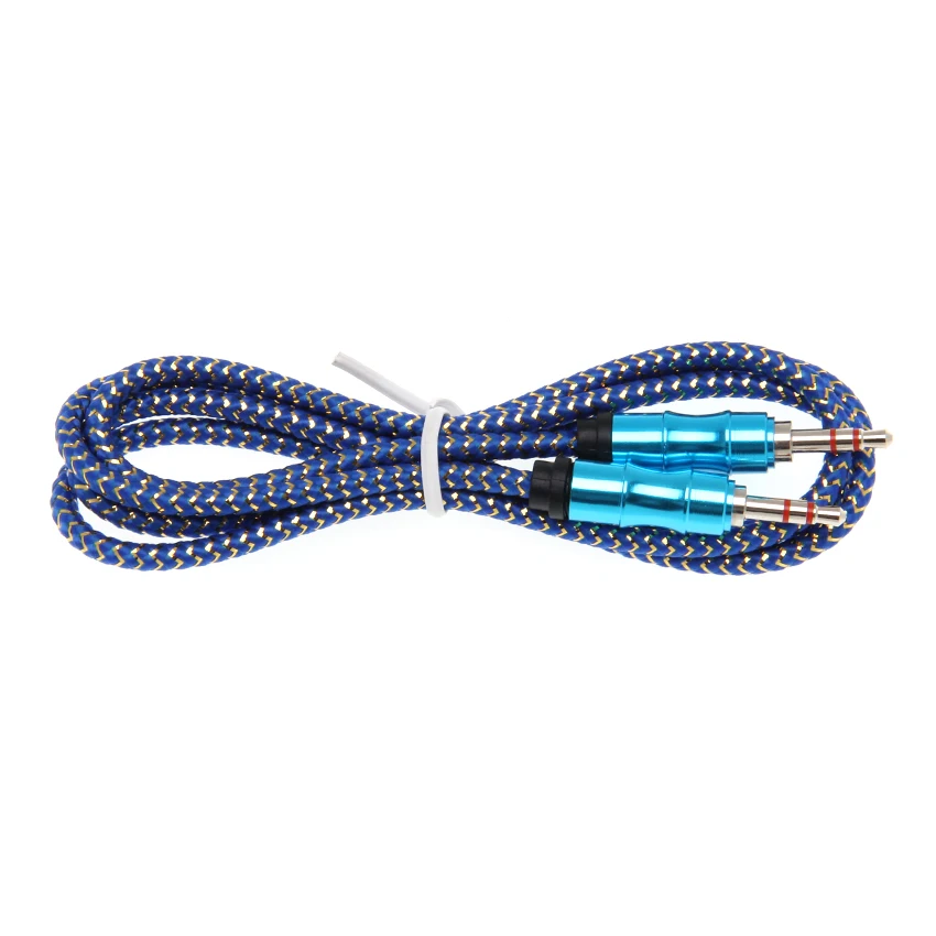 Jack Audio Cable 3 5mm Male to Male Car AUX Cable Headphone Extension Code for Phone MP3 Car Headset Speaker Wholesale 50pcs