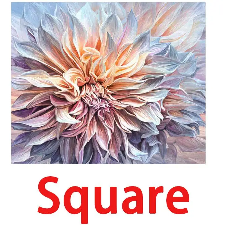 square Алмазов картина - Цвет: square