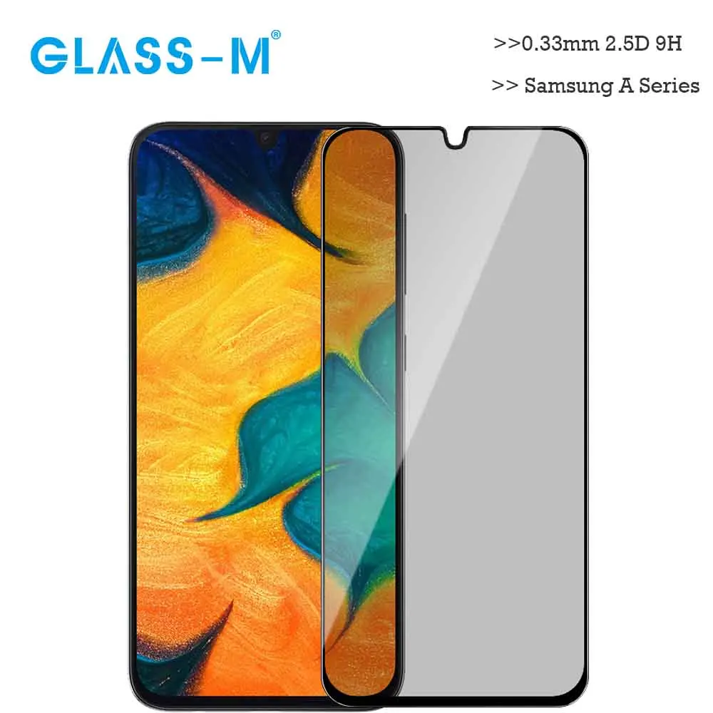 

Privacy Protective Tempered Glass on for Samsung Galaxy M10 M20 A10 A20 A20e A30 A60 A70 A80 A50 Glass Screen Protector Film