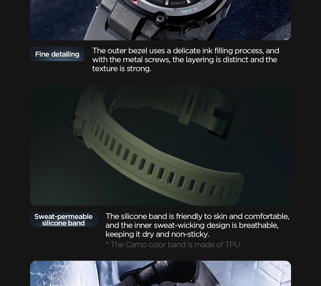 Amazfit T-rex 12 Military Grade AMOLED Display Smartwatch