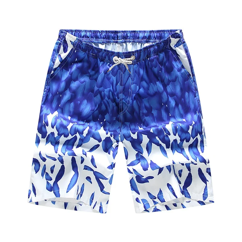 Для мужчин \'s Drawstring тонкие Обувь с дышащей сеткой с короткими рукавами и принтом в виде плавательные шорты для фитнеса с пятизвездочным принтом летняя Спортивные шорты