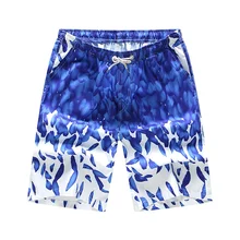 Для мужчин \'s Drawstring тонкие Обувь с дышащей сеткой с короткими рукавами и принтом в виде плавательные шорты для фитнеса с пятизвездочным принтом летняя Спортивные шорты