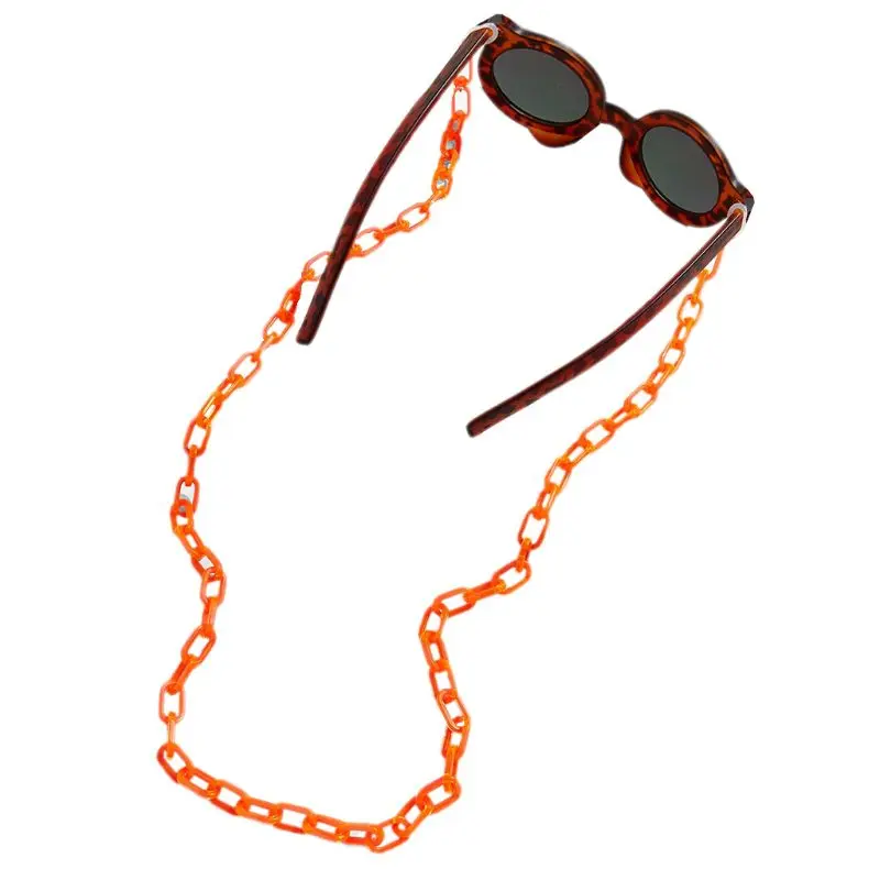 Акриловая цепочка для солнцезащитных очков для женщин, очки для чтения, регулируемый держатель для очков 649C