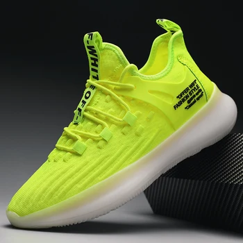 

High Quality Outdoor Non-slip Sneakers Popular Brand Men Shoes Trend Men's Sports Shoes Light Breathable Air Mesh Running Shoes