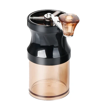 

Retro Manual Coffee Grinder Ceramic Core Portable Coffee Mill Coffeeware Spice Coffee Beans Grinder Black