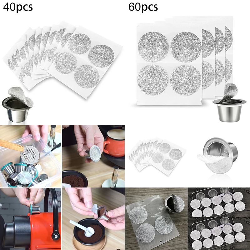 Крышки для капсул кофе Nespresso из алюминиевой фольги|Кофейные наборы| |