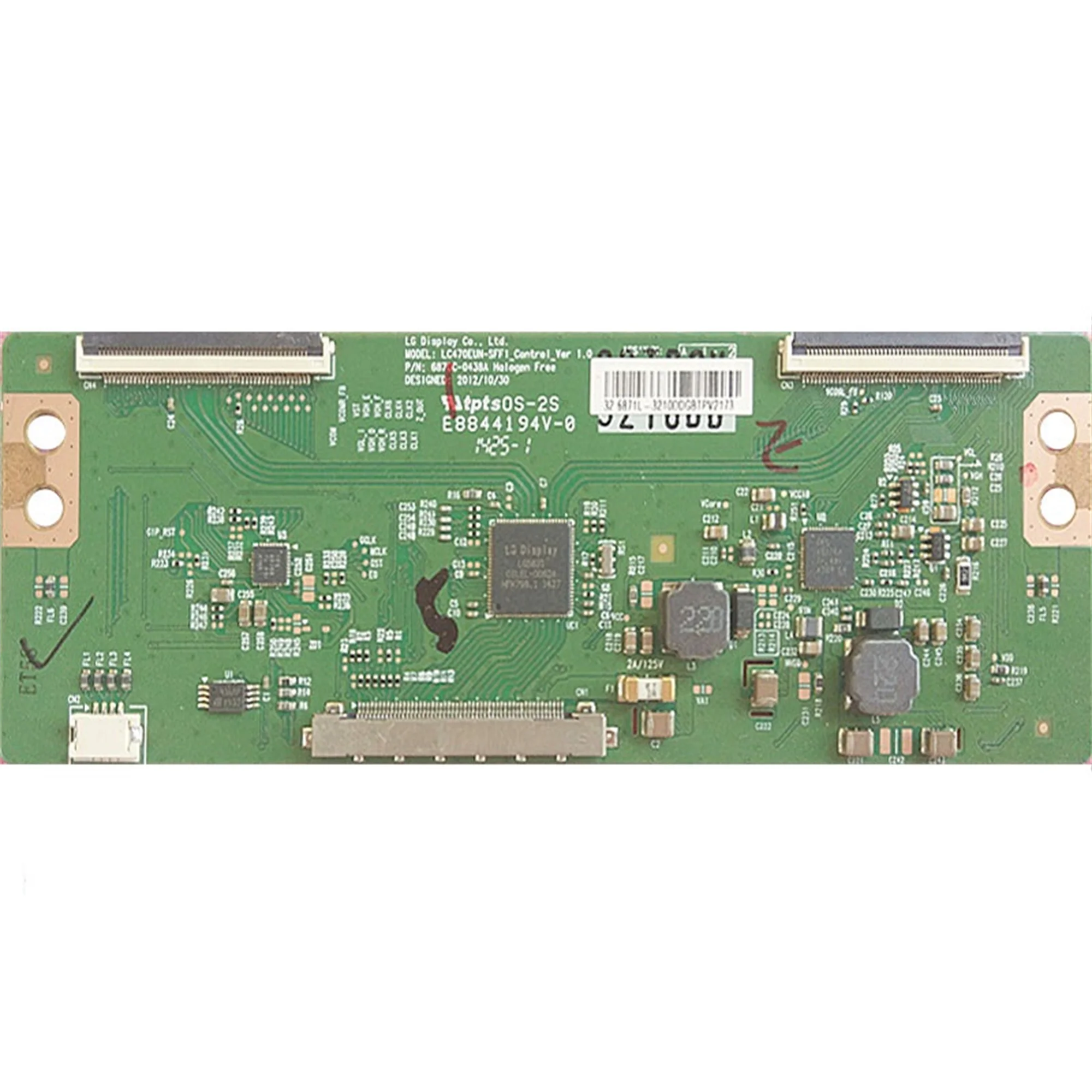 Placa para lg Placa de Substituição T-con .. Etc. Tcon 6870c 0438a 6870c-0438a Lc470eun-sff1_control_ver 1.0 Tv. - Image 5