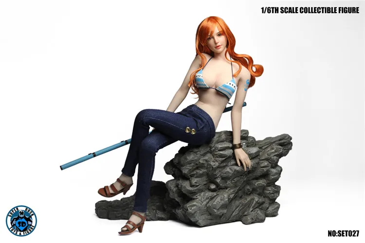 Супер утка SET027 1/6 Cospaly японского аниме, однодетальный сексуальный набор Nami для 12 дюймов Фигурка DIY