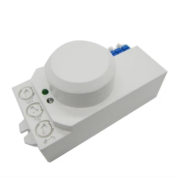

220V 5.8GHz Movement Metal Intelligence Home Microwave Oven For Warmer Light Detector Sensor Switch Motion Inductive Radar
