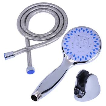 

Shower Head Set 3-Setting Handheld Shower Accessories Premium High Pressure Hand Held Showerhead Set with Steel Hose and Holder