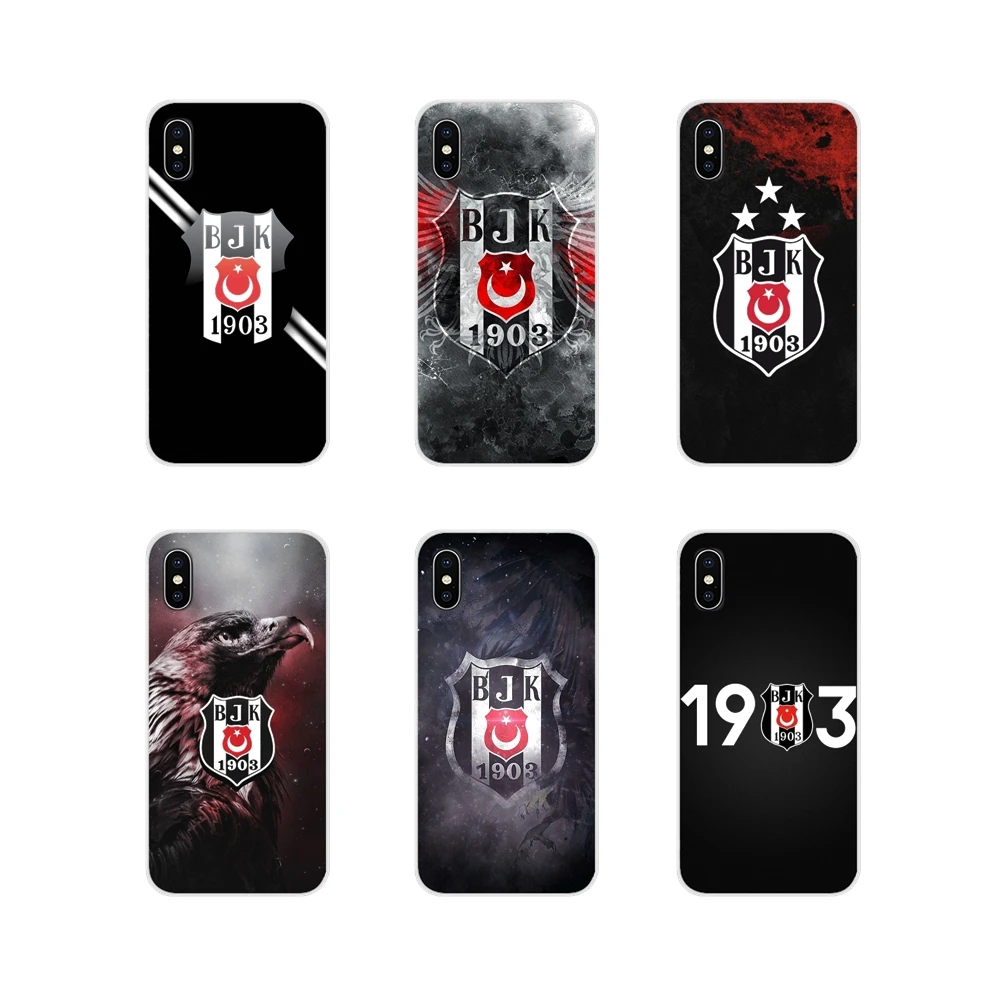 Турецкий футбол BJK Besiktas Logo Eagle 1903 для Samsung Galaxy J1 J2 J3 J4 J5 J6 J7 J8 Plus 2018 Prime 2015 2016 2017 мягкие