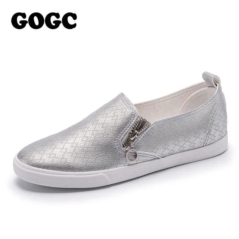 G941-3 GOGC/ новые слипоны женская обувь с отверстием дышащая обувь на плоской подошве Для женщин модные женские туфли Спортивная обувь на лето и весну обувь - Цвет: G941-3