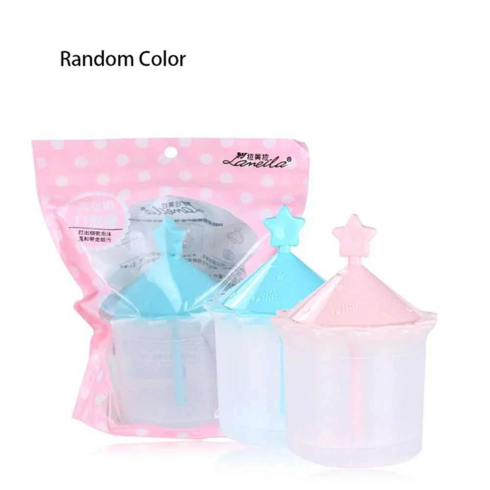 

Shower gel cleanser bubbler C0351 Soft Sponge Durable Girls Cosmetic Tools Practical