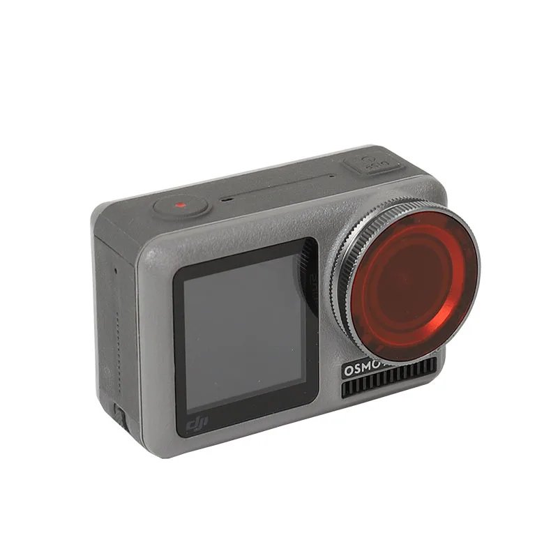 Защитный чехол Osmo Action Дайвинг-бокс и Rde фильтр для Dji Osmo Action Sports camera 60M водонепроницаемый корпус чехол Аксессуары