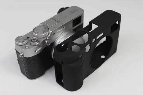 Gomma Morbida Macchina Fotografica Cassa Del Silicone Del Sacchetto Per Fujifilm Fuji X100V X100V Di Protezione Della Copertura Del Corpo