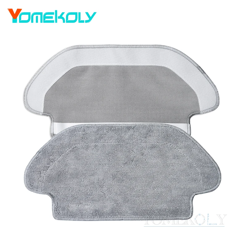 2pc Full wetmopcloth Робот-пылесос для подметания XIAOMI STYJ02YM для VIOMI VXVC01-JG, основная щетка, боковая щетка, аксессуары для швабры - Цвет: 2pc Full wetmopcloth