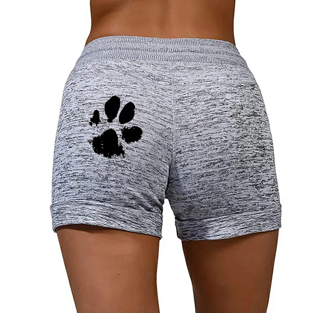 Summer Sexy Shorts Casual Stretch Fitness Cotton Biker Short Skinny Breathable Drawstring Woman Sports Wear Mid Waist Shorts