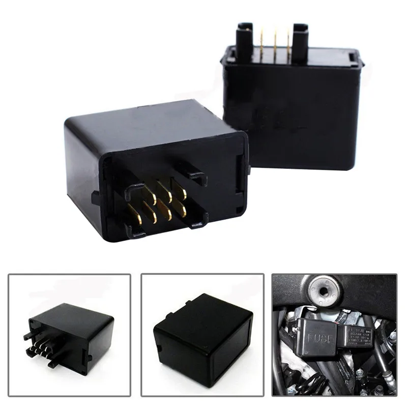 

7 Pin LED Flasher Relay Indicator for Suzuki GSXR GSX 600 750 VL VZ 800 GS SV 1000 S(CA199) for SUZUKI motorcycles