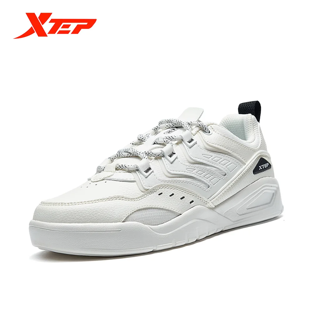 Xtep Men Skateboarding Shoes 2021 New Lightweight Casual Shoes Outdoor