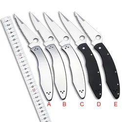 Couteau pliant tactique d'extérieur, haute dureté, pour Camping, sécurité, défense, couteaux militaires de poche, survie, outils EDC portables 
