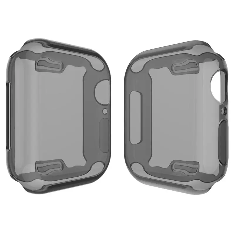 Suntaiho для Apple Watch series 4 3 2 PC защитный чехол-рамка чехол для часов 38 40 42 44 полный Мягкий защитный чехол