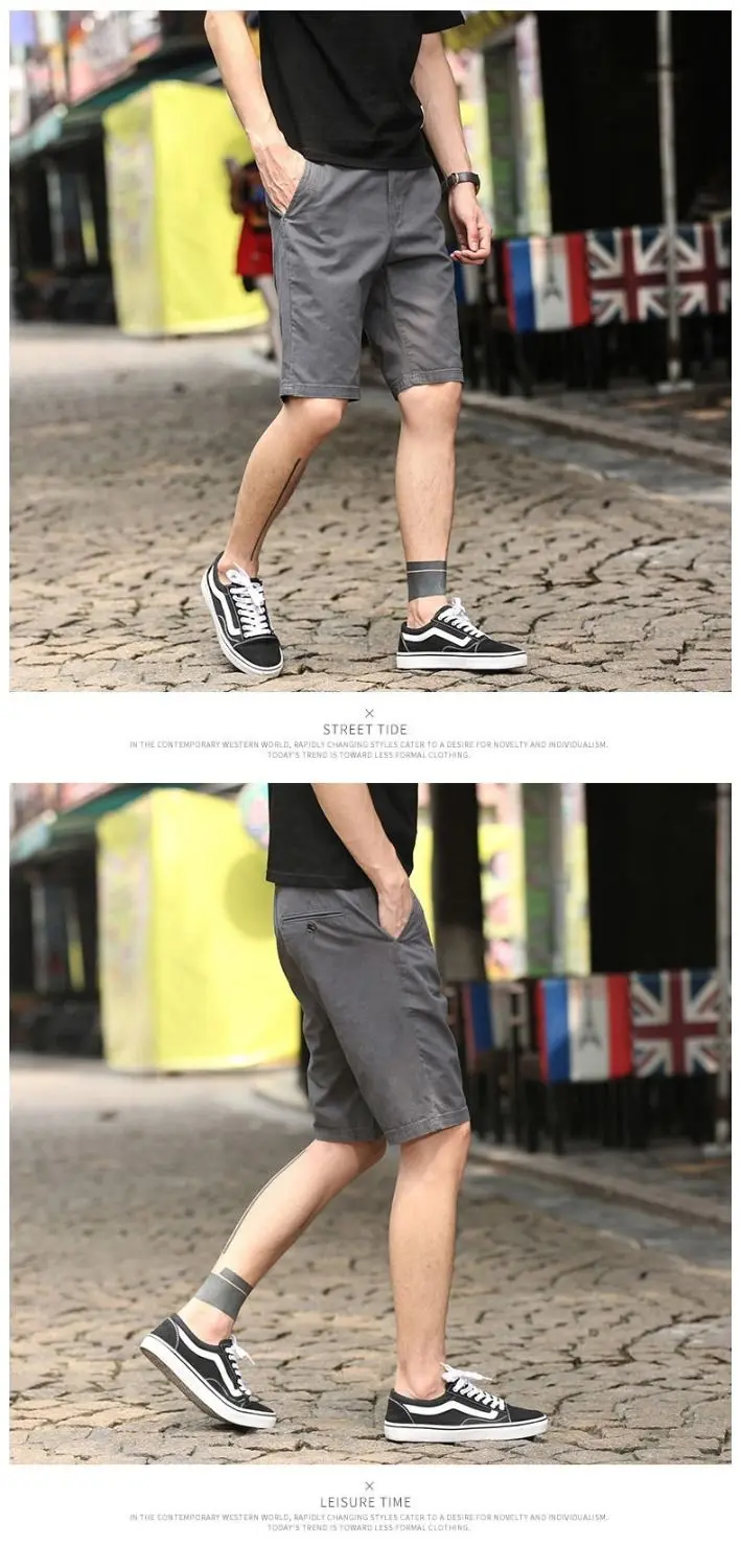 Hot Newest Summer Man Casual Shorts Men's Cotton Fashion Style Man Shorts Bermuda Beach Shorts Plus Size 34 36 38 Short Men Male best casual shorts for men