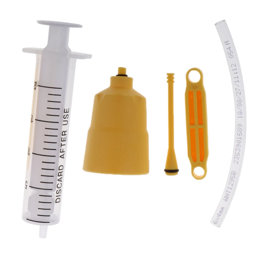 Perfeclan Road Bike Bicycle Disc Brake Mineral Oil Bleeding Filling Tool Kit