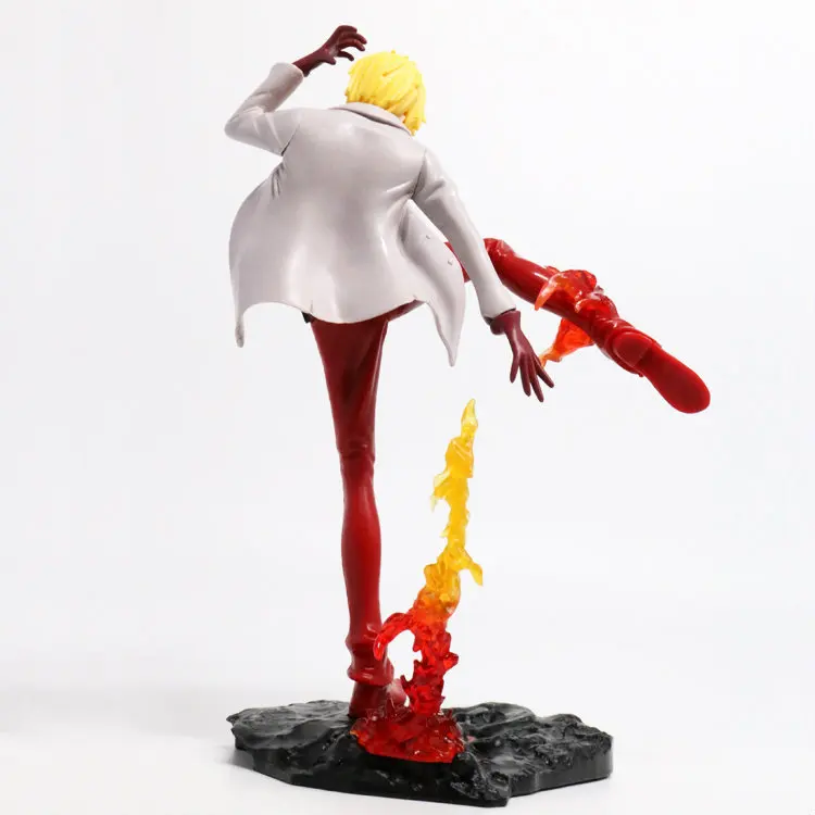 

One Piece Cool Version Pop Boxed Garage Kit Battle Sanji Demon-Style Foot Xiangjishi One Piece