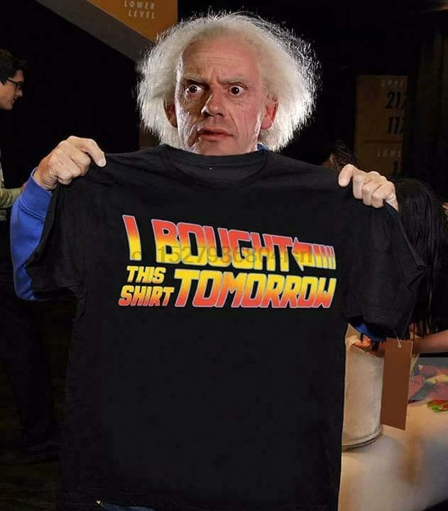 Я купил эту футболку завтра забавная футболка | Мужская одежда
