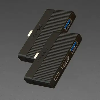 

3 USB Hub USB C to HDMI 4k 60Hz Type c 3usb3.0 PD 100W Charger Adapter 5 in 1 converter for M acBook pro P S Laptop