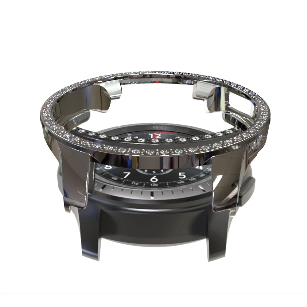 Galaxy Watch Active для samsung Galaxy Watch активный защитный чехол для экрана со стразами полный охват бампер аксессуары