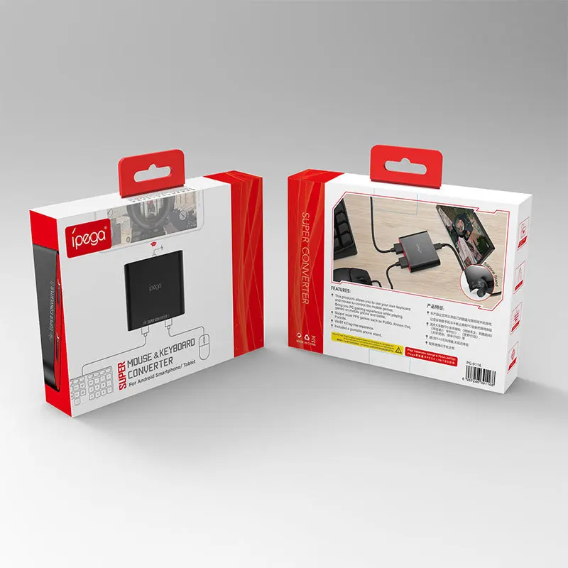 Ipega 9116 PG-9116 Bluetooth клавиатура и мышь конвертер для Android игровой контроллер Джойстик Pubg мобильный FPS игры