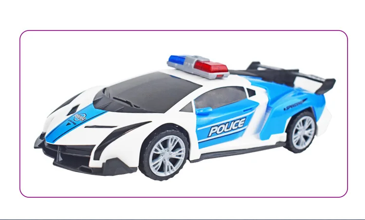 1:24 модель Электрический Полицейский RC автомобили 4 канала дистанционного управления автомобиль игрушки для мальчиков гоночный автомобиль с легкий станок подарок Дети