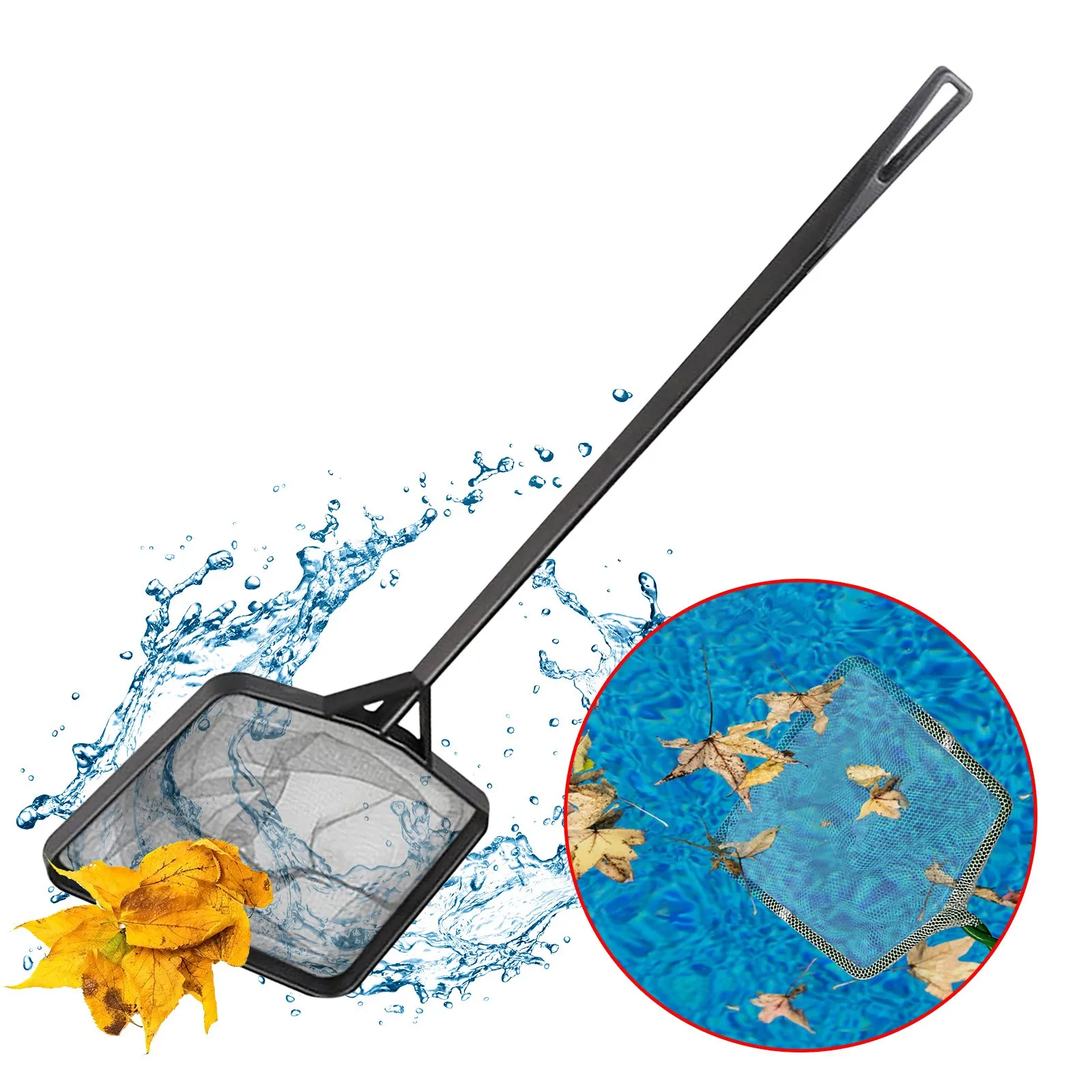 Pool Cleaning Tool Pool Skimmer Leaf Catcher Mesh Outdoor Swimming Cleaning Accessories