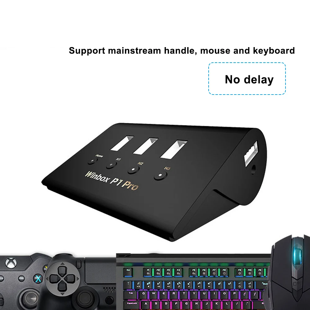 Winbox P1 Pro PS4 клавиатура и переходник для мыши для xbox X1 PS4 переключатель игровая консоль PS4 адаптер Встроенная гарнитура
