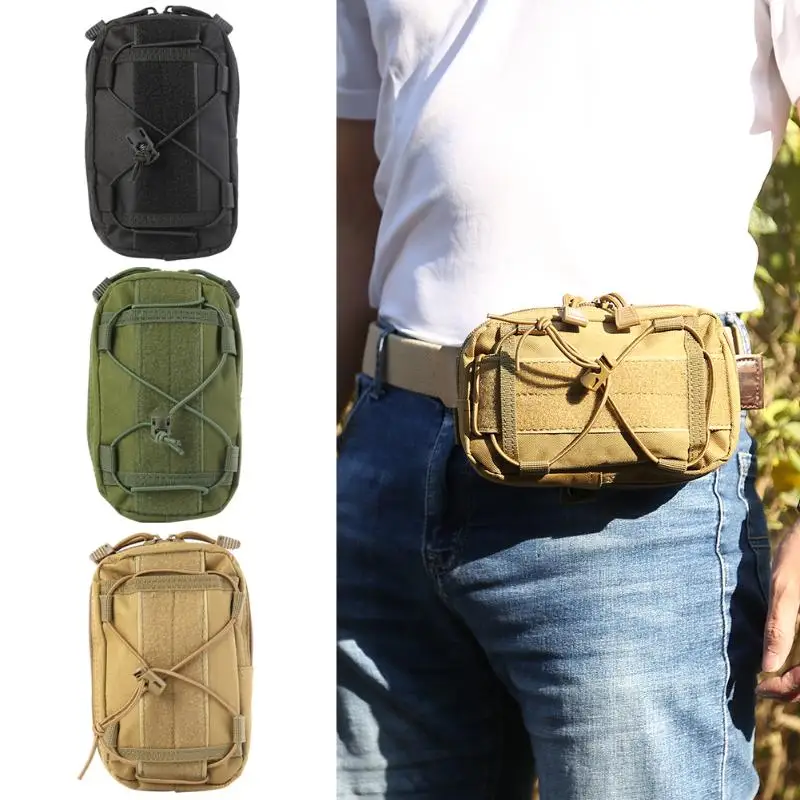 600D нейлоновый ремень Molle сумка разумная компоновка и мощная поясная сумка через плечо сумка-мессенджер для походов на открытом воздухе