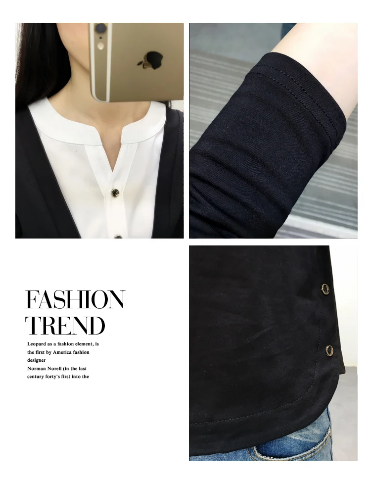 Blusas Mujer De Moda, повседневные весенне-осенние Топы, корейский стиль, женская рубашка с длинным рукавом размера плюс, свободная Bluzka damsk 7896 50