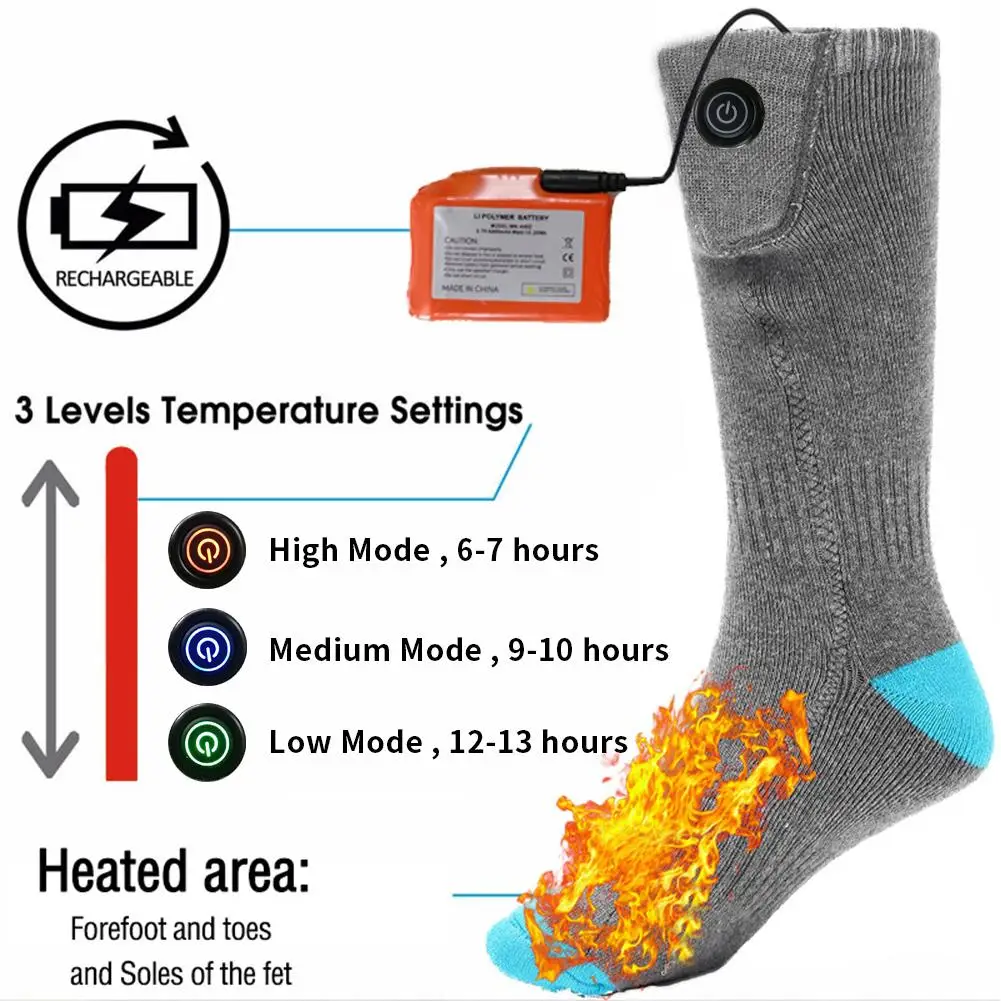 Electric Warm Socks for cozy feet0